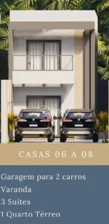 Casa 4/4 sendo 3 suítes à venda em Ipitanga