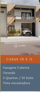 Casa nova com cobertura , 3/4 sendo 1 suíte à venda em Ipitanga