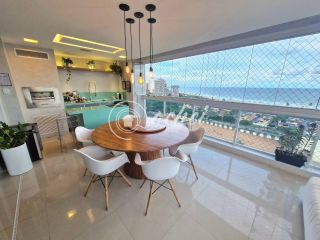 Apartamento 3/4 com vista frontal para o mar em Patamares