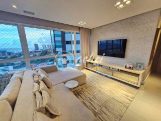 Apartamento 3/4 com vista frontal para o mar em Patamares