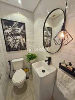 Apartamento 3/4 com vista frontal para o mar em Patamares