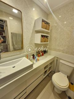 Apartamento 3/4 com vista frontal para o mar em Patamares