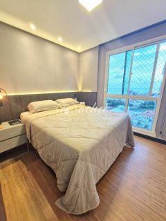 Apartamento 3/4 com vista frontal para o mar em Patamares