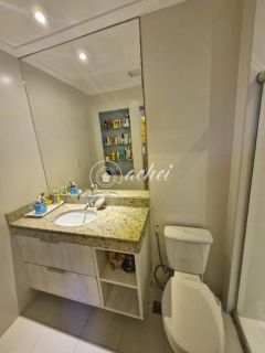 Apartamento 3/4 com vista frontal para o mar em Patamares