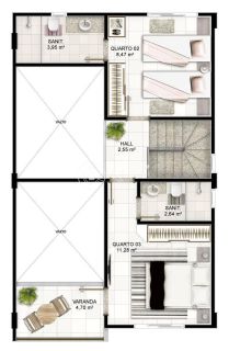 Apartamento terreo duplex 3/4 em Buraquinho