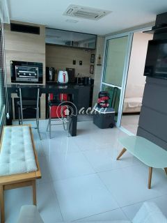 Apartamento 3/4 decorado com infraestrutura completa à venda em Armação