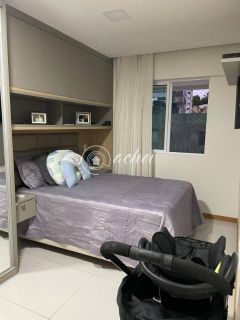 Apartamento 3/4 decorado com infraestrutura completa à venda em Armação