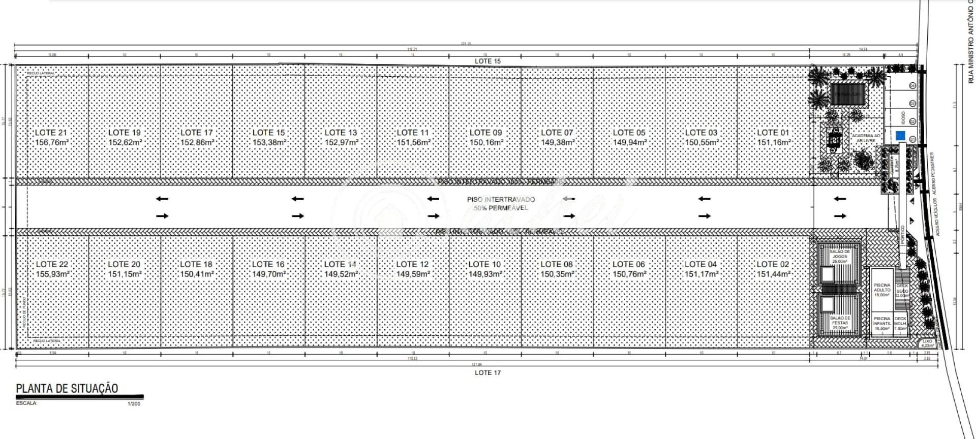 Lotes a venda em condomínio em Buraquinho