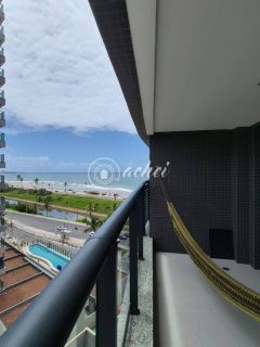 Apartamento 2 Quartos (1 Suíte) Frente Mar no Beach Class Jaguaribe