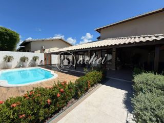 Casa em condomínio fechado com 5 quartos, piscina privativa e terreno de 400m² em Buraquinho, Lauro de Freitas