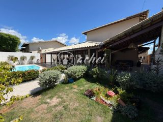 Casa em condomínio fechado com 5 quartos, piscina privativa e terreno de 400m² em Buraquinho, Lauro de Freitas