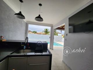 Casa Térrea em Vilas do Atlântico: 3 Suítes, Piscina e Área gourmet