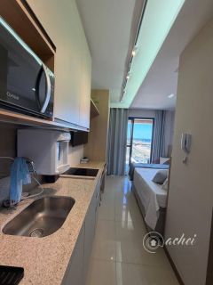 Studio Mobiliado na Pituba: Conforto, Modernidade e Lazer Completo!