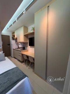 Studio Mobiliado na Pituba: Conforto, Modernidade e Lazer Completo!