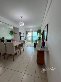 Apartamento 3 Quartos com Suíte, Nascente Total e Varanda no Torres do Atlântico – 72 m²