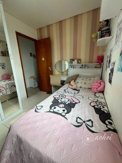 Apartamento 3 Quartos com Suíte, Nascente Total e Varanda no Torres do Atlântico – 72 m²