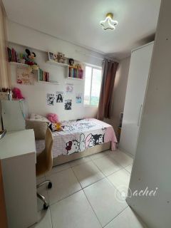 Apartamento 3 Quartos com Suíte, Nascente Total e Varanda no Torres do Atlântico – 72 m²