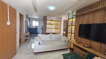 apartamento 2/4 à venda no condomínio foz do Joanes.