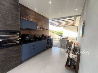 Casa com planejados, 3 Suítes e Espaço Gourmet  no Alphaville Litoral Norte 3
