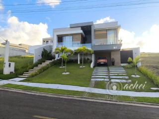 Casa com planejados, 3 Suítes e Espaço Gourmet  no Alphaville Litoral Norte 3