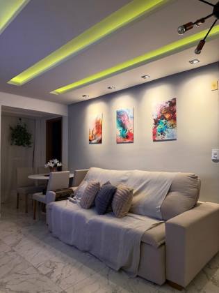 Apartamento 3/4 finamente decorado