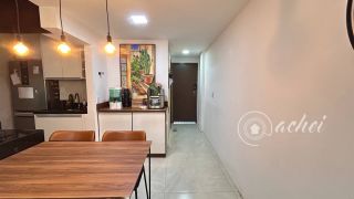 DUPLEX COM VISTA PARA A LAGOA, 2 QUARTOS E LAZER COMPLETO NO MARINA RIVERSIDE