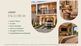 Lançamento Residencial Elohim 4/4, casas com acesso independente.