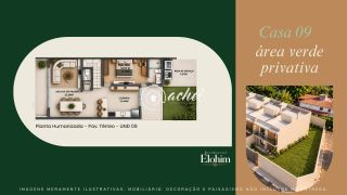 Lançamento Residencial Elohim 4/4, casas com acesso independente.