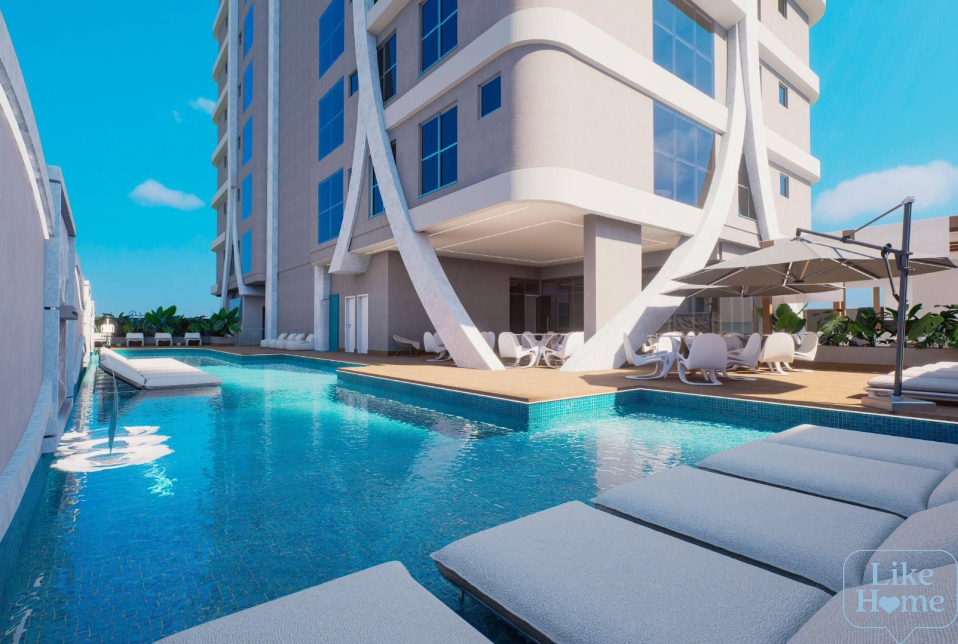 Flat para vender com 1 quarto no bairro Balneário Perequê em Porto Belo