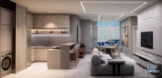 Flat para vender com 1 quarto no bairro Balneário Perequê em Porto Belo