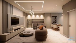 Flat para vender com 1 quarto no bairro Balneário Perequê em Porto Belo