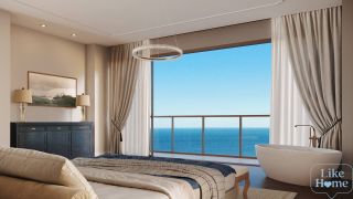 Apartamento Frente Mar 4 suítes Meia Praia em Itapema