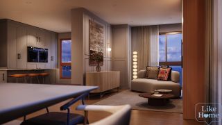 Apartamento Frente Mar 4 suítes Meia Praia em Itapema
