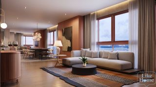 Apartamento Frente Mar 4 suítes Meia Praia em Itapema