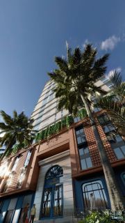 Apartamento Frente Mar 4 suítes Meia Praia em Itapema