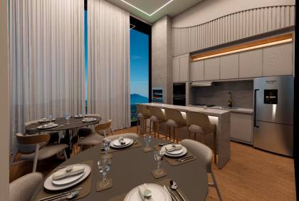 Apartamento 1 dormitório Flat Balneário Perequê Porto Belo