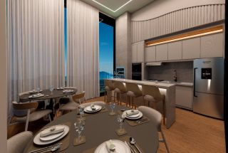Apartamento 1 dormitório Flat Balneário Perequê Porto Belo
