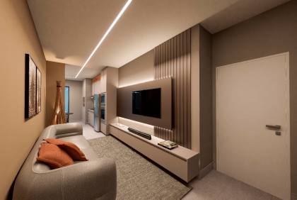 Apartamento 1 dormitório Flat Balneário Perequê Porto Belo