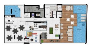 Apartamento 1 dormitório Flat Balneário Perequê Porto Belo