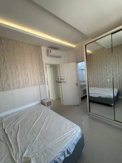 Apartamento frente mar a 50 metros da praia, totalmente mobiliado e com 3 suítes