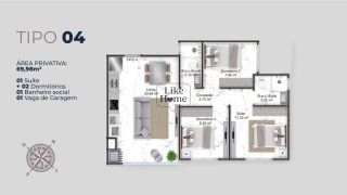 Apartamento Para Vender na planta, com 3 quartos 1 suítes no bairro Morretes em Itapema