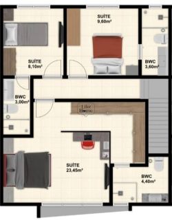 Casa Para Vender com 3 quartos 3 suítes no bairro Morretes em Itapema