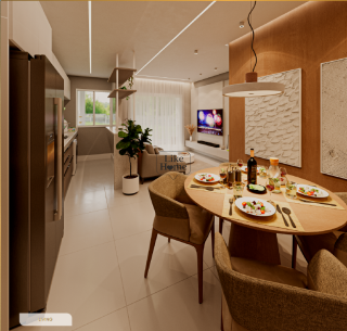 Apartamento PRÉ LANÇAMENTO com 1 quartos no bairro Balneário Perequê em Porto Belo