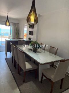 Cobertura duplex frente mar para temporada em Meia Praia, Itapema, terraço com churrasqueira, 4 dormitórios, até 12 pessoas
