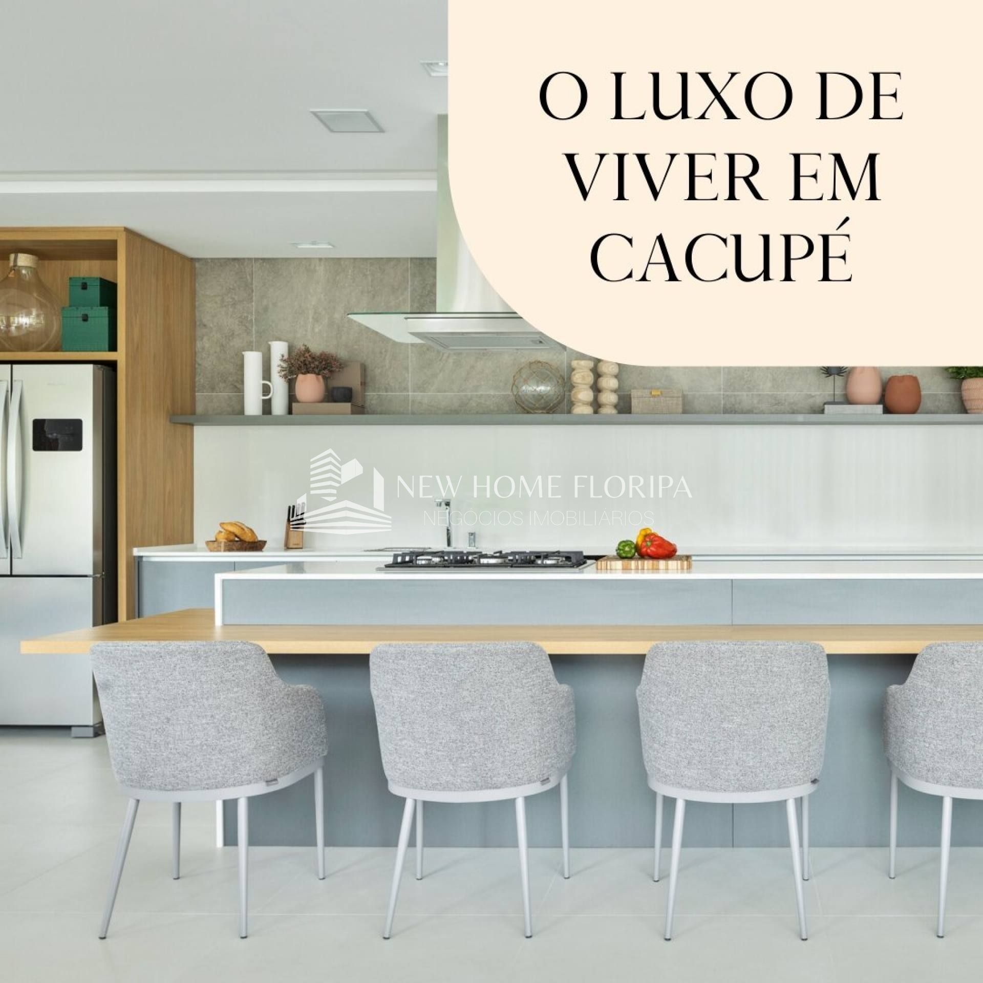 APARTAMENTO ALTO PADRÃO - HOME CACUPÉ - FLORIPA/SC