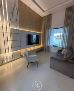 Casa Nova Mobiliada no Condomínio Maluí Residence