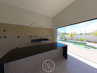 Casa Moderna em Condomínio Fechado Moradas do Sul 1, Aruana.