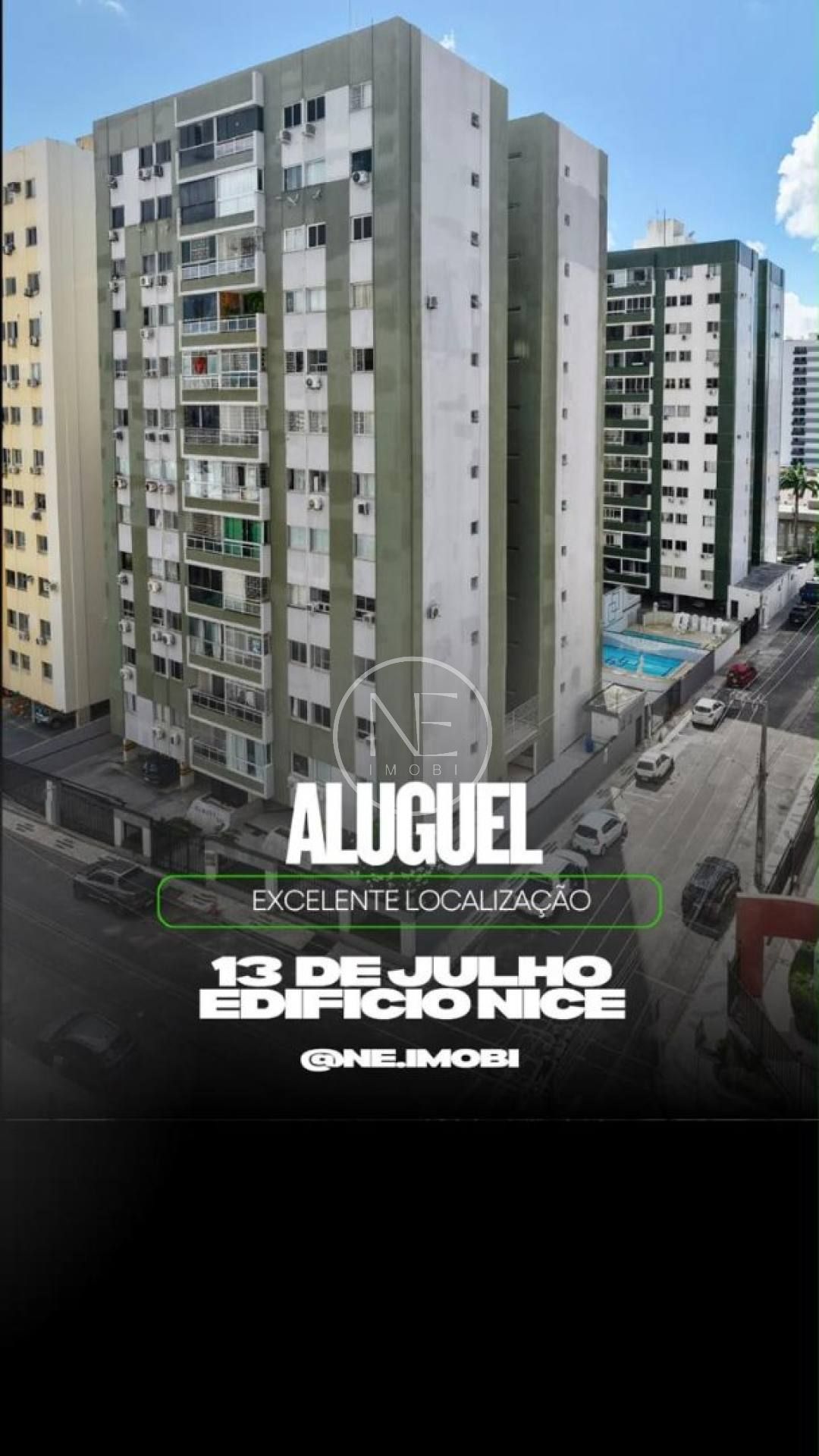 Apartamento no Edifício Nice 13 de julho