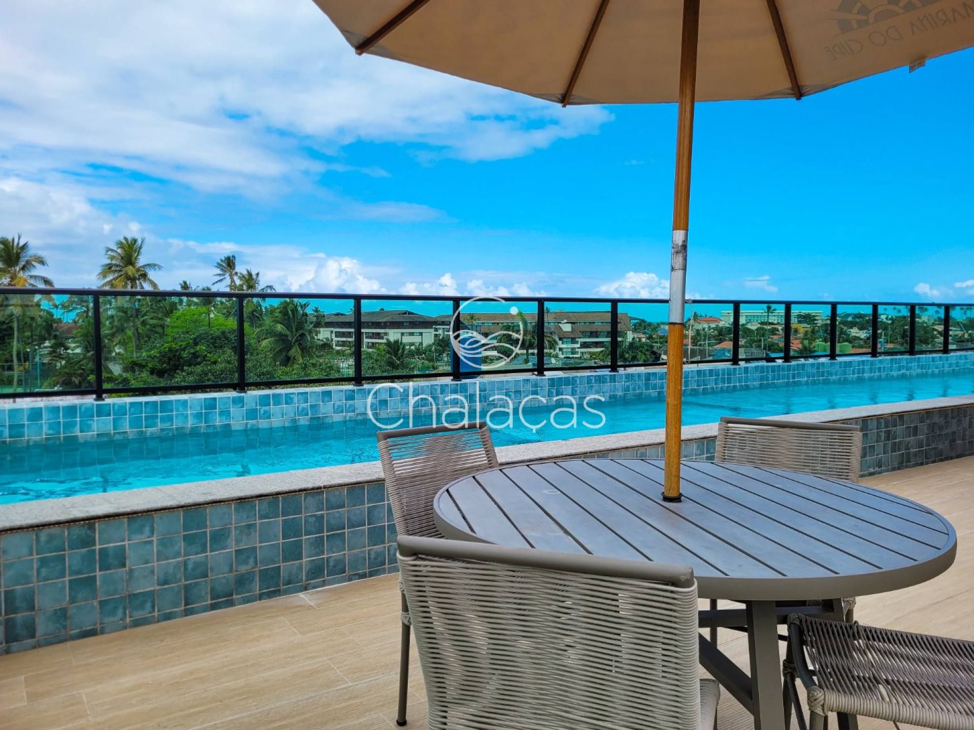 Flat Térreo com Jardim Externo Privativo no Marina do Cupe!