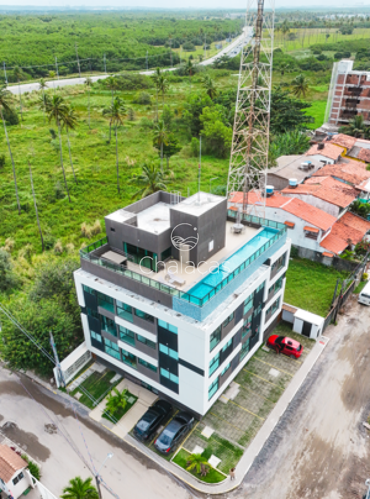 Flat Térreo com Jardim Externo Privativo no Marina do Cupe!